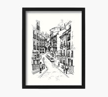 Load image into Gallery viewer, Dorado Madrid Calles de Madrid Art Print