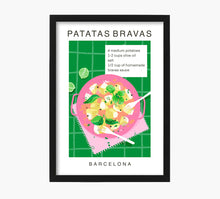 Cargar imagen en el visor de la galería, Receta Patatas Bravas Art Print