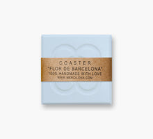 Cargar imagen en el visor de la galería, POSAVASO PANOT DE BARCELONA Azul Claro