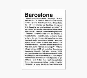 Print Barcelona Inspira Blanco