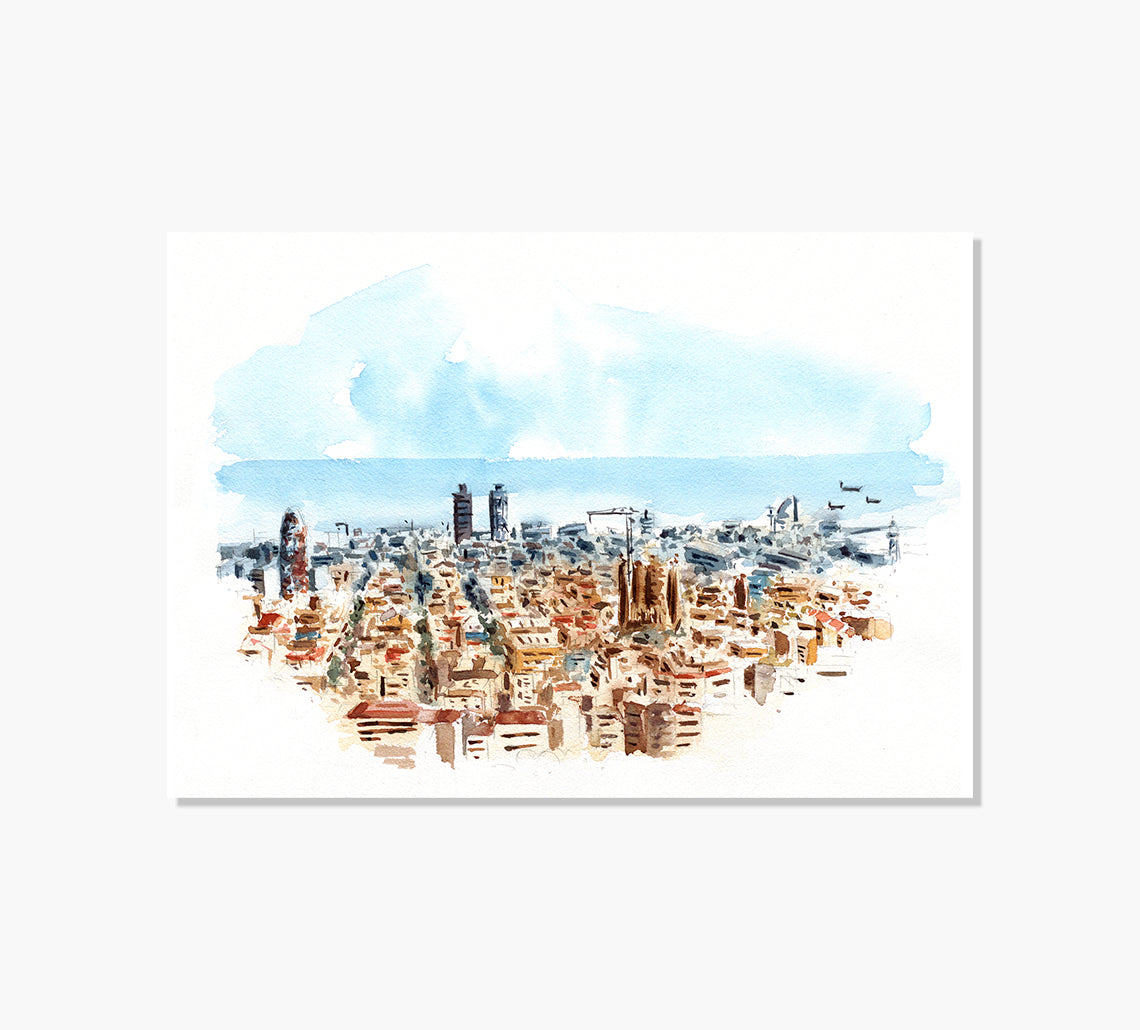 Views From the Bunkers Art Print