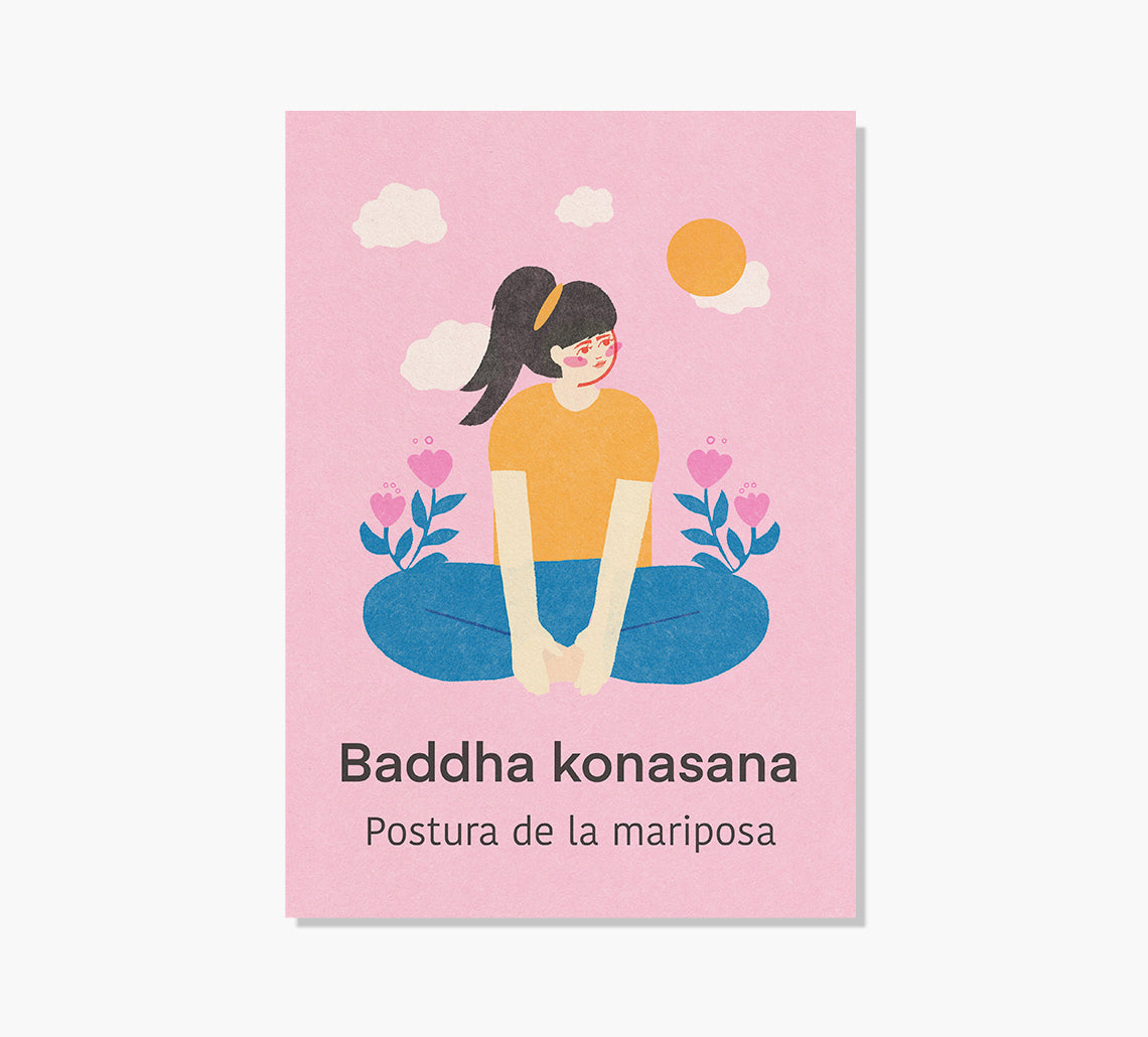Yoga Baddha Konasana Art Print