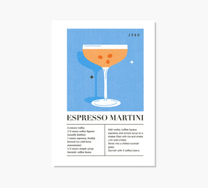 Print Espresso Martini