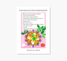 Load image into Gallery viewer, Print Espinacas con Garbanzos