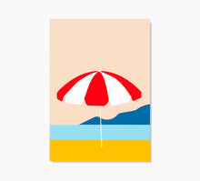 Cargar imagen en el visor de la galería, Platja Sombrilla Art Print