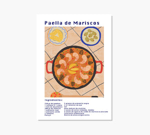 Print Paella de Mariscos