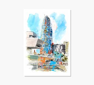 Glories Tower Art Print