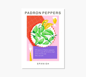 Print Padron Peppers