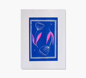 Dancing Flowers Art Print