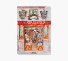 Load image into Gallery viewer, Locales Cafe de L´Opera de Barcelona Art Print