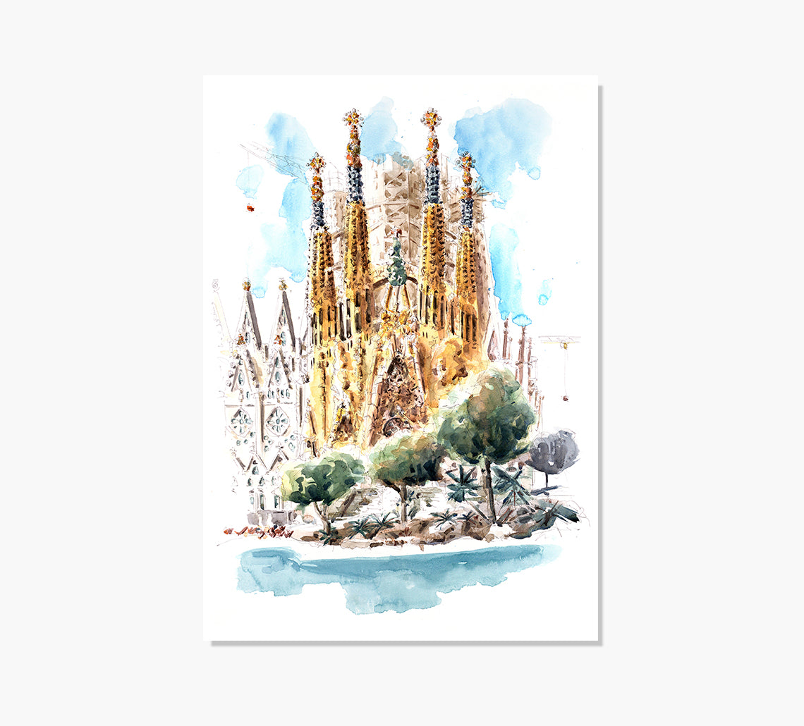 Print Sagrada Familia