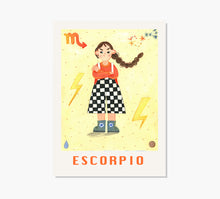 Cargar imagen en el visor de la galería, Horóscopos Escorpio Art Print