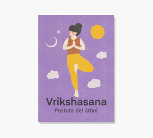 Yoga Vrikshasana Art Print
