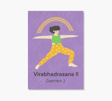 Load image into Gallery viewer, Yoga Virabhadrasana 2 Art Print