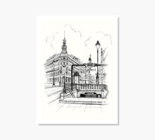 Load image into Gallery viewer, Dorado Madrid Estación de Sevilla Art Print