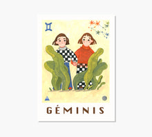 Cargar imagen en el visor de la galería, Horóscopos Géminis Art Print