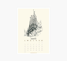 Load image into Gallery viewer, CALENDARIO MONOCROMO 2026