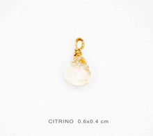 Load image into Gallery viewer, COLLAR DE INICIAL S + MINERAL