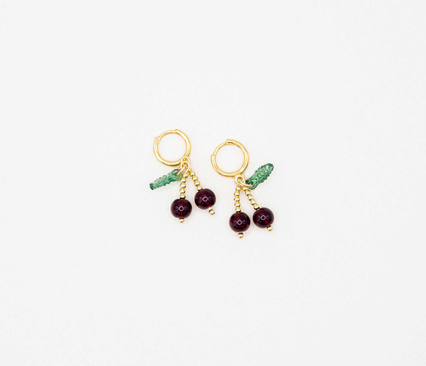 PENDIENTES CEREZA