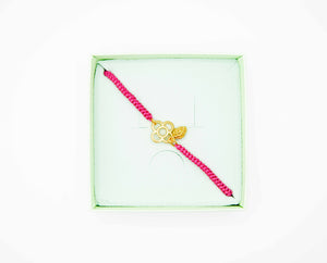 PULSERA PANOT DE BARCELONA ROSA OSCURO
