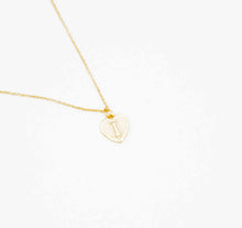 Load image into Gallery viewer, COLLAR CORAZÓN CON INICIALES
