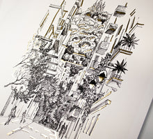 Cargar imagen en el visor de la galería, Dorado Tibidabo Art Print