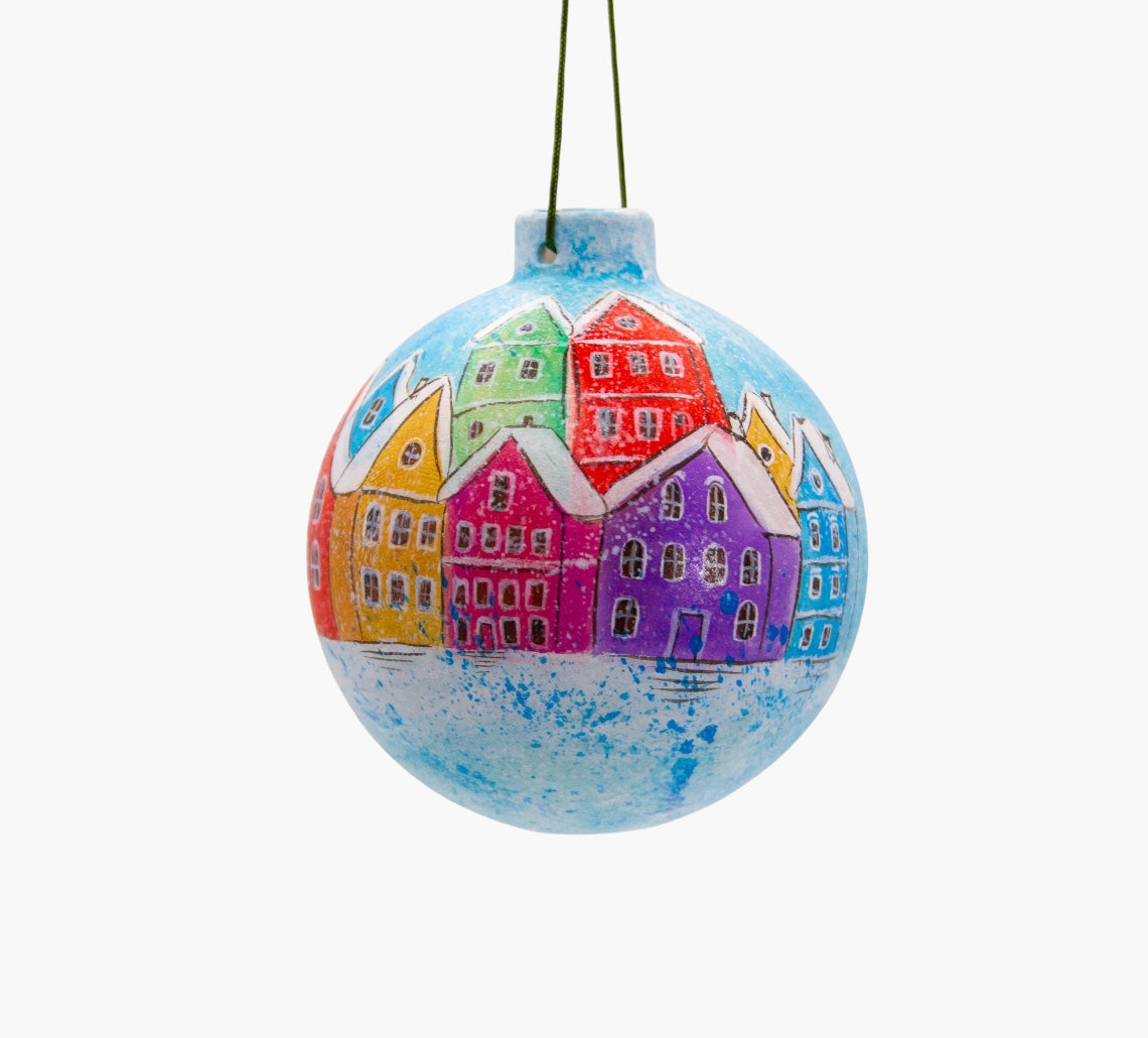 BOLA GRANDE DE NAVIDAD PARA COLGAR - LA CALLE