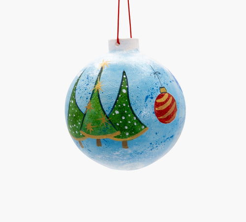 BOLA GRANDE DE NAVIDAD PARA COLGAR - LOS ÁRBOLES DE NAVIDAD