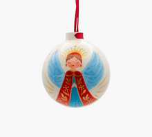 Cargar imagen en el visor de la galería, BOLA GRANDE DE NAVIDAD PARA COLGAR - UN ÁNGEL