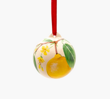 Cargar imagen en el visor de la galería, BOLA DE NAVIDAD PARA COLGAR - LIMON OSCURO