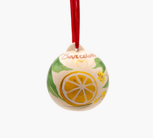 Cargar imagen en el visor de la galería, BOLA DE NAVIDAD PARA COLGAR - LIMON OSCURO