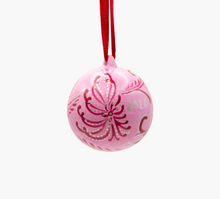 Cargar imagen en el visor de la galería, BOLA DE NAVIDAD PARA COLGAR - CUIDAD ROSA CLARO