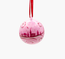Cargar imagen en el visor de la galería, BOLA DE NAVIDAD PARA COLGAR - CUIDAD ROSA CLARO
