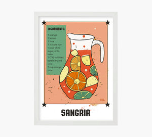 Sangria Art Print