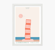 Cargar imagen en el visor de la galería, La Barceloneta Art Print