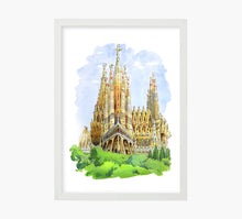 Cargar imagen en el visor de la galería, Sagrada Família Art Print