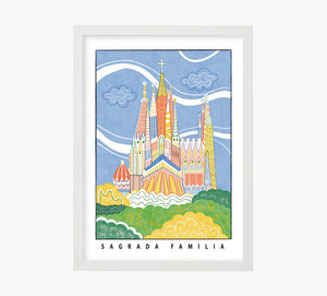 Sagrada Família Barcelona Lámina Ar Print Mercilona