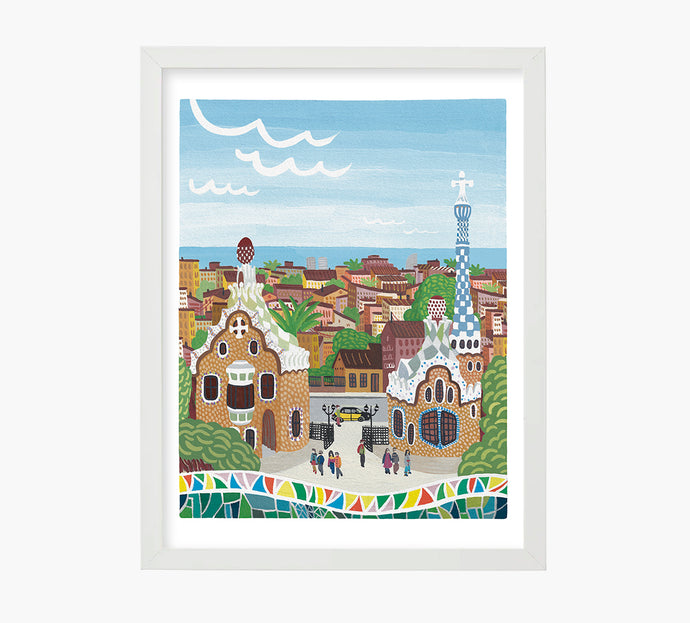 Park Güell Art Print