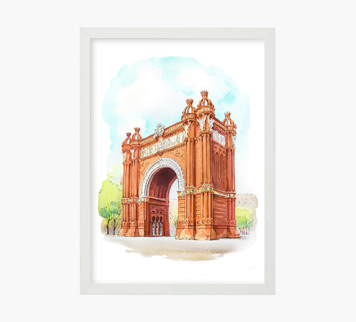 Arc de Triomf Art Print