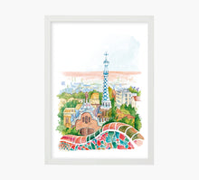 Cargar imagen en el visor de la galería, Print Park Güell