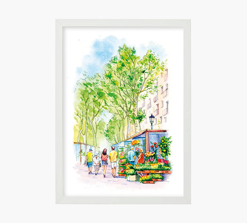 Las Ramblas Art Print
