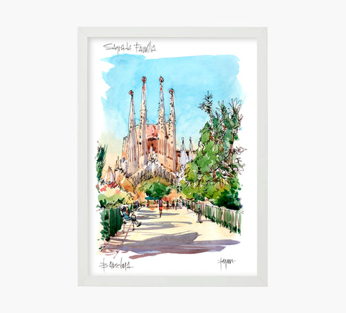 Sagrada Família Naixement Art Print