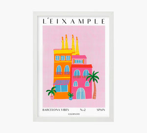L'Eixample Art Print