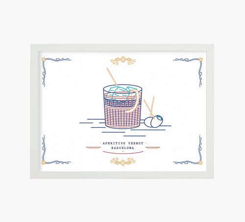 Aperitivo Vermut Art Print