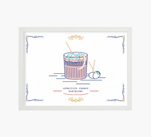 Aperitivo Vermut Art Print