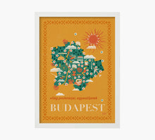 Load image into Gallery viewer, Budapest Map