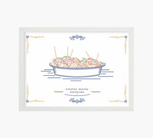 Patatas Bravas Art Print