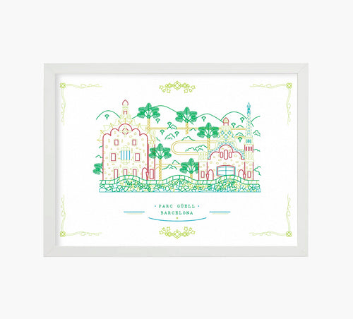Park Güell Art Print