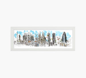 Skyline V2 Art Print