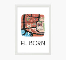 Load image into Gallery viewer, El Born Mapa Art Print